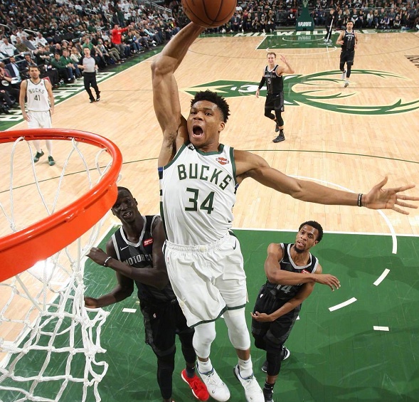 关于广东队险胜勇士，字母哥扛起全队的信息