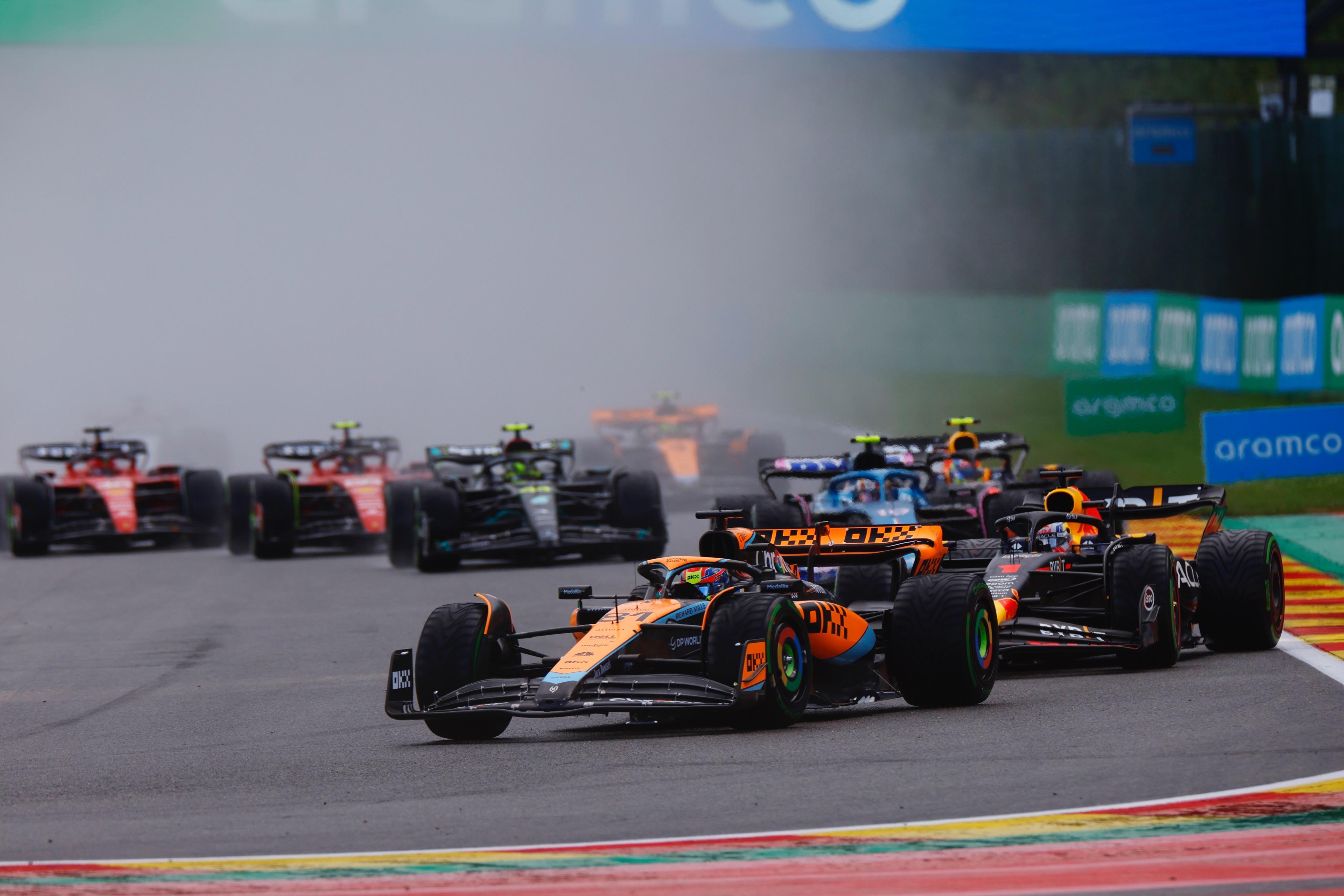 梅赛德斯翻盘红牛二队，勒克莱尔点燃赛场的简单介绍