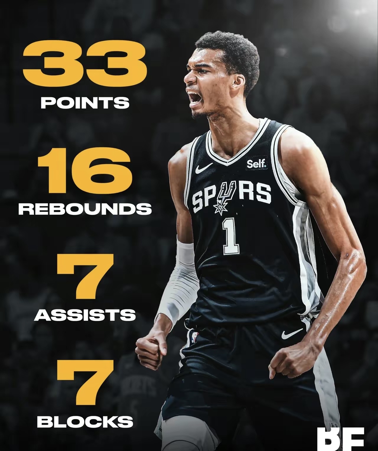 马刺鏖战篮网B队，波特送出助攻